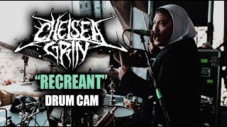 Chelsea Grin  Recreant  Drum Cam LIVE [upl. by Aianat]