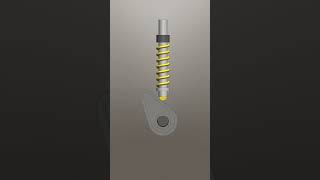 CamSpring Mechanism Mechanical Movement Part 41 mechanicalmechanism mechanism animation [upl. by Rebmik576]