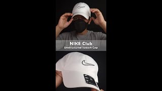 Nike Club Unstructured Swoosh Cap I Detail amp Fit In [upl. by Apollus]