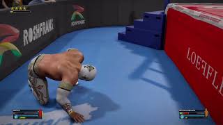 Mistico vs Bryan Danielson Mano A Mano in Arena Mexico WWE 2K24 SIM [upl. by La274]