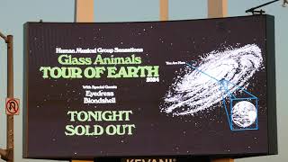 Glass Animals Sold Out Concert Marquee Kia Forum Inglewood Los Angeles California USA Sept 14 2024 [upl. by Goodrich]