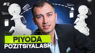 PIYODA QUDRATI TOGRI POZITSIYALASH SIRLARI  BOBUR SATTAROV 2 DARS [upl. by Yerag]