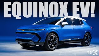 2024 Chevrolet Equinox EV Walkaround and Interior [upl. by Yenterb]