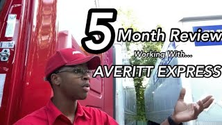 5 Month Review Working With Averitt  Trucking  Averitt Express  Prime Inc  UPS  Fedex [upl. by Akenihs]