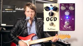 Fulltone OCD V2 vs Suhr Riot Reloaded [upl. by Tullius]