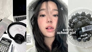 REALISTIC Uni Vlog★ Cramming for midterms Kpop night Productive morning etc [upl. by Dorothi]