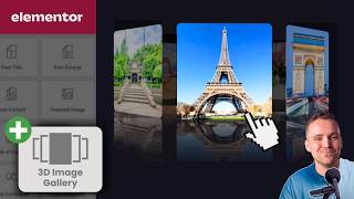 Elementor  3D Rotating Image Slider [upl. by Maximo670]