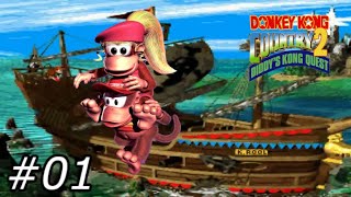 999 Percent Blind  Donkey Kong Country 2 BLIND 01 [upl. by Kelci]