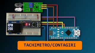 Contagiri  tachimetro con Arduino Eng sub [upl. by Tormoria703]