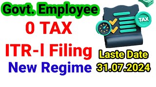 Income Tax Filing ITRI Filing ITRII Filing Zero Tax Filing [upl. by Ladnek149]