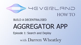 How to Build a decentralized Aggregator App Part 1 [upl. by Ibib]