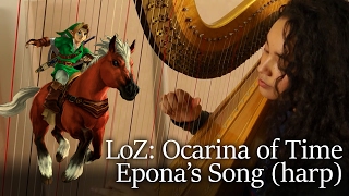 Ocarina of Time  Eponas Song Harp [upl. by Haig]