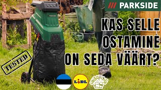 OKSAPURUSTAJA Parkside PMH 2400 C3 EESTI KEEL ESTONIAN LIDL [upl. by Eiclek927]