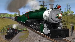 Southern Railway Doubleheader Southern 630 amp Southern 4501 SOU 8099 amp High Hood Trainz A New Era [upl. by Hedberg]