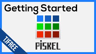 Piskel  Getting Started Pixel Art Drawing [upl. by Jere988]