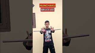 SKILL NUNCHAKU COMBO BRUCE LEE🔥 nunchakufreestyle shorts [upl. by Senilec]