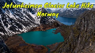 Exploring Norways Majestic Jotunheimen Glacier Lake Camping [upl. by Pallaton]