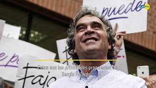 Sergio Fajardo y las propuestas para ser presidente de Colombia [upl. by Ainolopa]