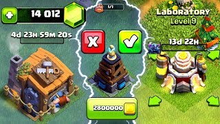 GEMMING THE NEW UPDATE IN CLASH OF CLANS  UNLOCKING BUILDERS HALL 8  NEW LEVEL TROOPS [upl. by Ahsieat]