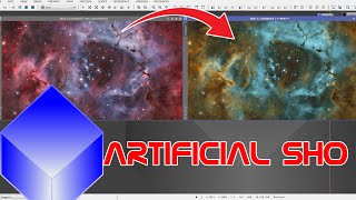 TUTORIAL Artificial SHO Hubble Palette from OSC Data [upl. by Luther]