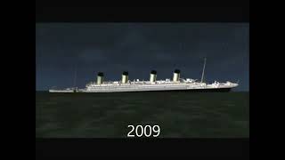 Titanic Sinking Animation 2009  2012 archive videos [upl. by Hennessy]