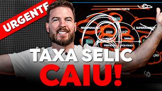 URGENTE TAXA SELIC CAIU PARA 1275  O QUE FAZER COM O SEU DINHEIRO [upl. by Esimehc]