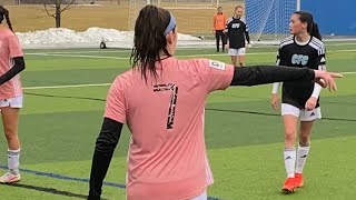 Peyton Savageau Highlights NEFC Spring Showcase 2022 [upl. by Amalbergas]