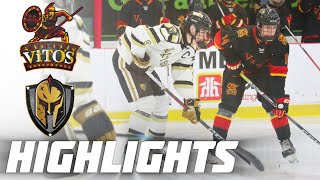 Saint John Vitos vs Charlottetown Knights  NBPEIMU18HL [upl. by Nolak]