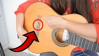 How to Change Strings on a Classical and Flamenco Guitar  StepbyStep Tutorial [upl. by Ahselak]