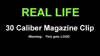 REVEALED The 30 Caliber Magazine Clip [upl. by Sinoda]