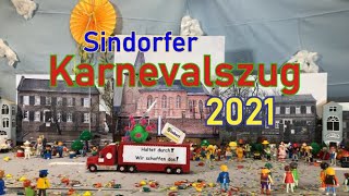 Karnevalszug 2021  Sindorf virtuell jeck [upl. by Aihsotan]