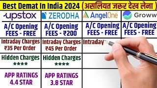 Best Trading App in 2024  Best Broker for Share market  Best Demat in india 2024 broker viral [upl. by Wurtz515]