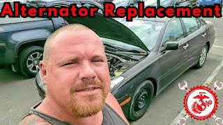 Mobile Mechanic Work Day 2004 Lexus ES330Toyota Camry V6 Alternator Replacement [upl. by Ellebyam381]