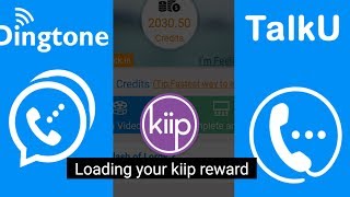 Dingtone Loading your Kiip Reward 26 Points Three Time Everyday [upl. by Gintz]