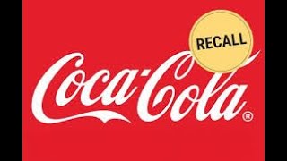 COCACOLA RECALL 26 MILLION BOTTLES OF CONTAMINATED DRINKS [upl. by Priebe]