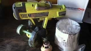 Fixing and replacement parts on the discontinued Ryobi P630 Paint sprayer [upl. by Ayomat]