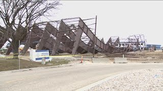 Contractor building hangar that collapsed in Boise has several OSHA violations [upl. by Acissej360]