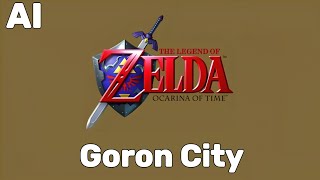 Ocarina of Time  Goron City Theme but Its Continued by AI [upl. by Raymund]