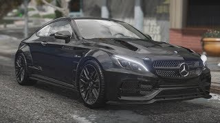 Mercedes Benz C63 AMG Prior Design  GTA V  DTD [upl. by Vasyuta589]