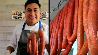 Asi se hace el CHORIZO Toluqueño 100 casero SIN MAQUINA RECETA SUPER DELICIOSA CRIS EN LA COCINA [upl. by Parsaye1]