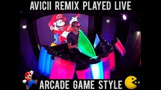 Avicii  Without You AFISHAL Remix ARCADE GAME STYLE [upl. by Ahsiyt]