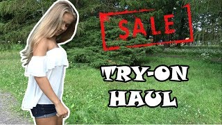 WYPRZEDAŻOWY TRYON HAUL  Mustang Jeans Bershka Stradivarius Tally Weijl Reserved Cropp [upl. by Nuyh]