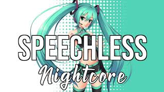 NIGHTCORE Speechless feat Erika Sirola  Robin Schulz [upl. by Novyad762]