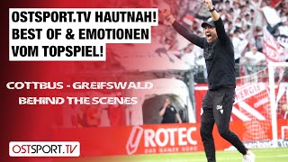 OSTSPORTTV hautnah Cottbus vs Greifswald  Behind the Scenes  Regionalliga Nordost [upl. by Noira]