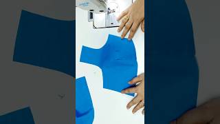 షేప్ గుండ్రంగా రావాలంటే  Perfect front part stitching tips  Sewing tips  Plain blouse Stitching [upl. by Fachan]