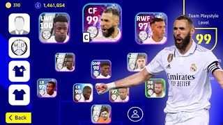 REAL MADRID SQUAD 😱😱 GOODBYE BENZEMA EFOOTBALL 2023 MOBILE [upl. by Bilow219]