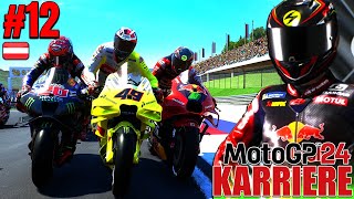 Red Bull Ring Re­a­li­täts­check  MotoGP 24 KARRIERE 12 [upl. by Talie]