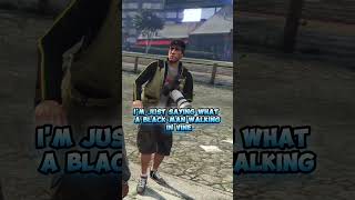 HE LOVES GANGSTA RAP youtubeshorts shorts short gta rockstar [upl. by Atilol]