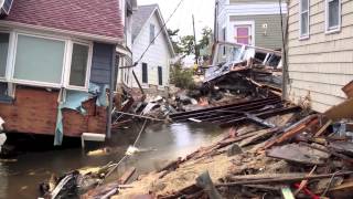 Hurricane Sandy AftermathMantoloking NJ [upl. by Sandell]