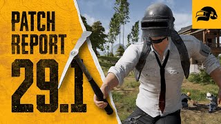 Patch Report Update 291  PUBG BATTLEGROUNDS EUROPE [upl. by Sollows34]